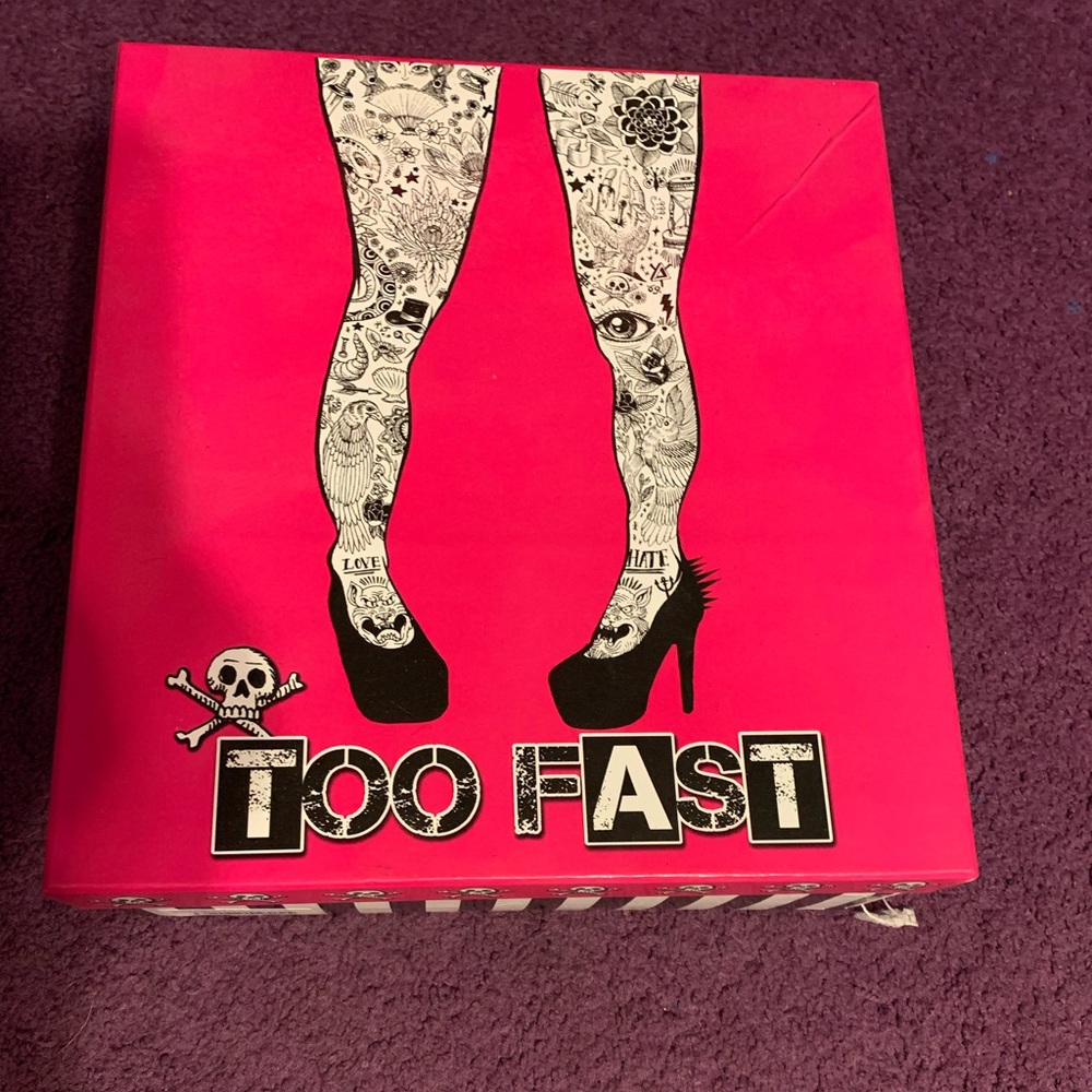 Too Fast Spine Ribcage Heels - Picture 2 of 7
